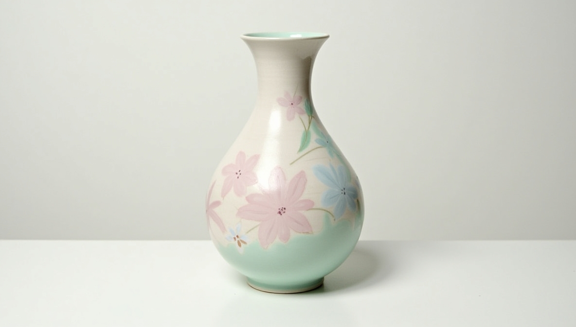 Artisan crafting ceramic objects